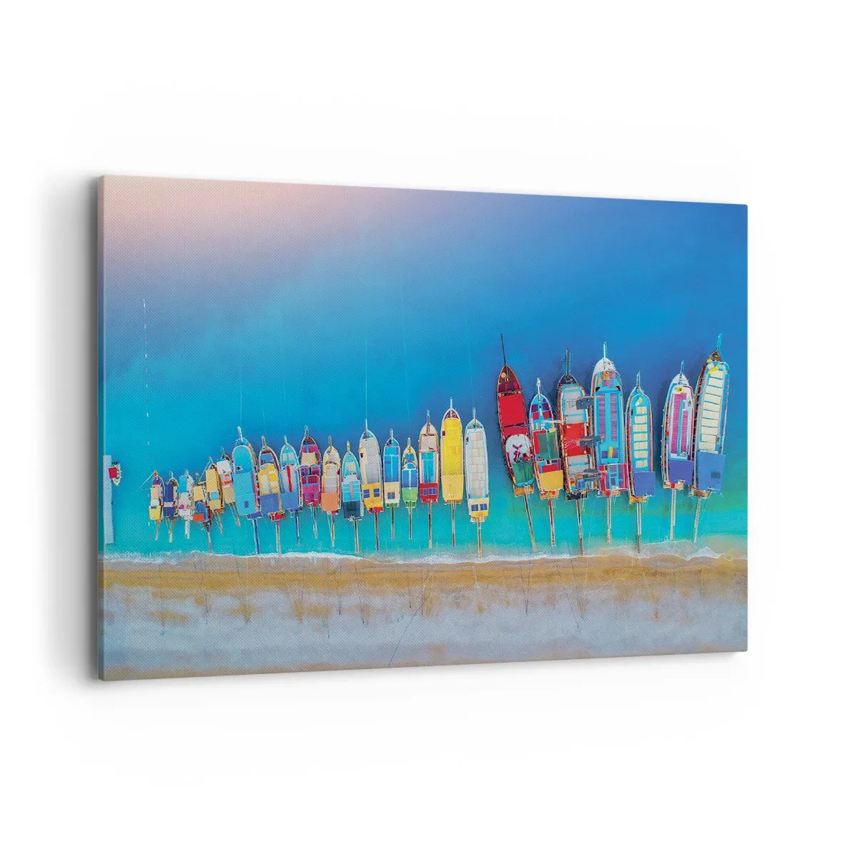 Tablou pe pânză - Din perspectiva unei păsări - 100x70 cm