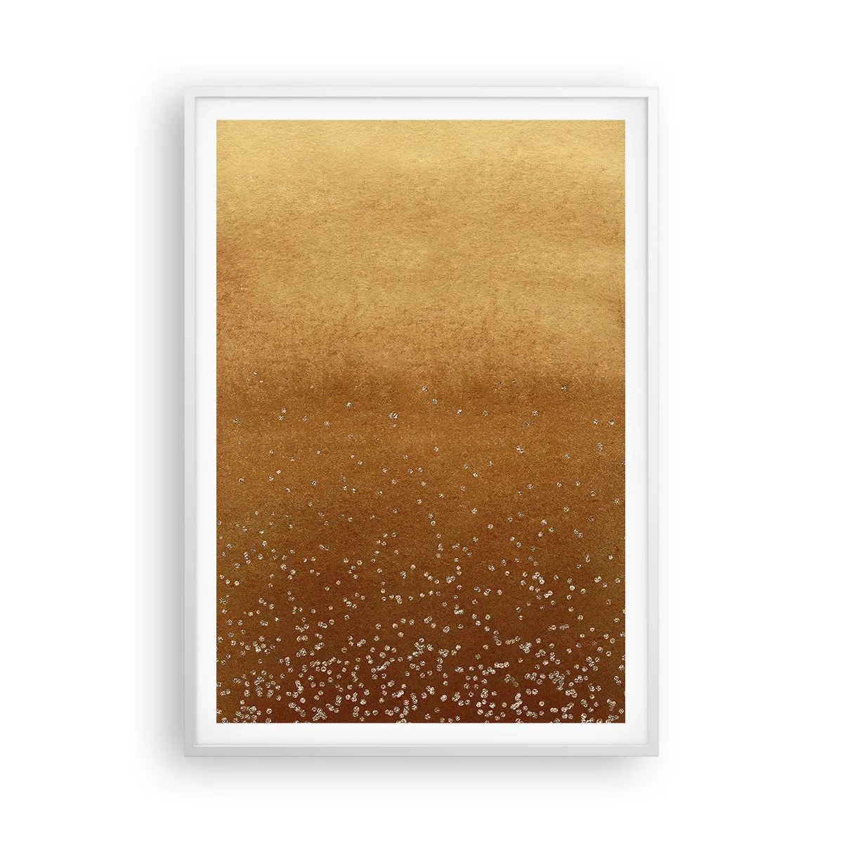 Poster în ramă albă - Nașterea luminii - 70x100 cm