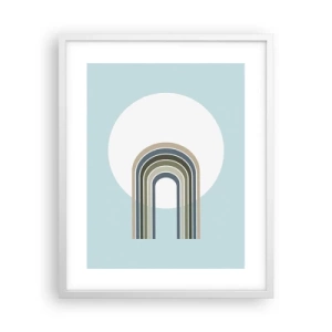 Poster în ramă albă - Atracție irezistibilă - 40x50 cm