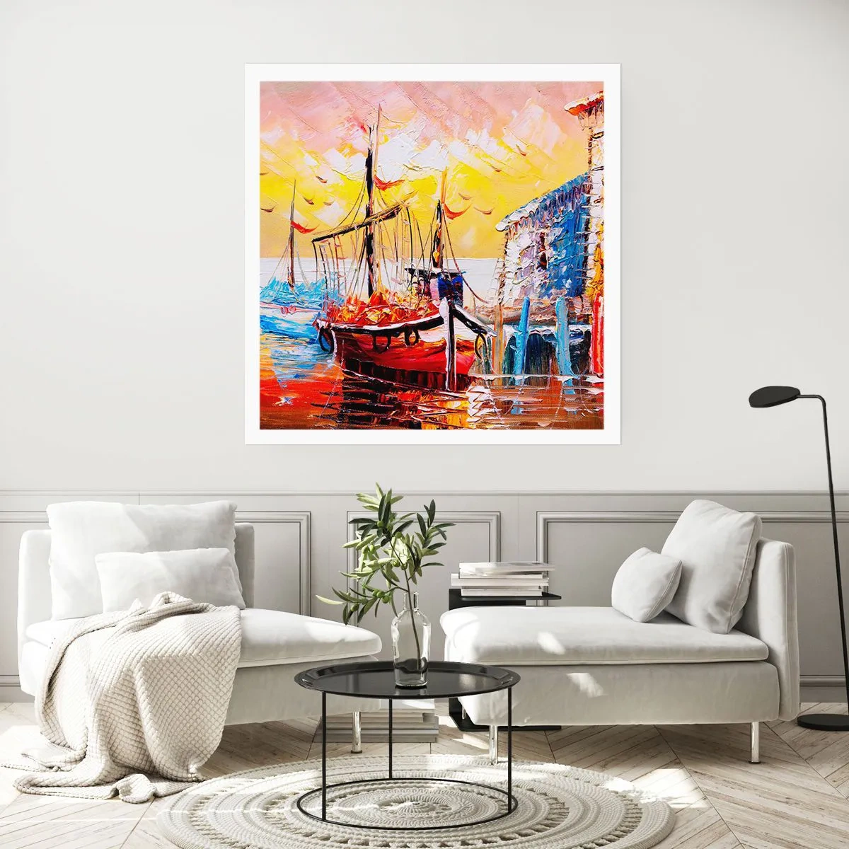 Poster - Întoarcere fericită - 30x30 cm