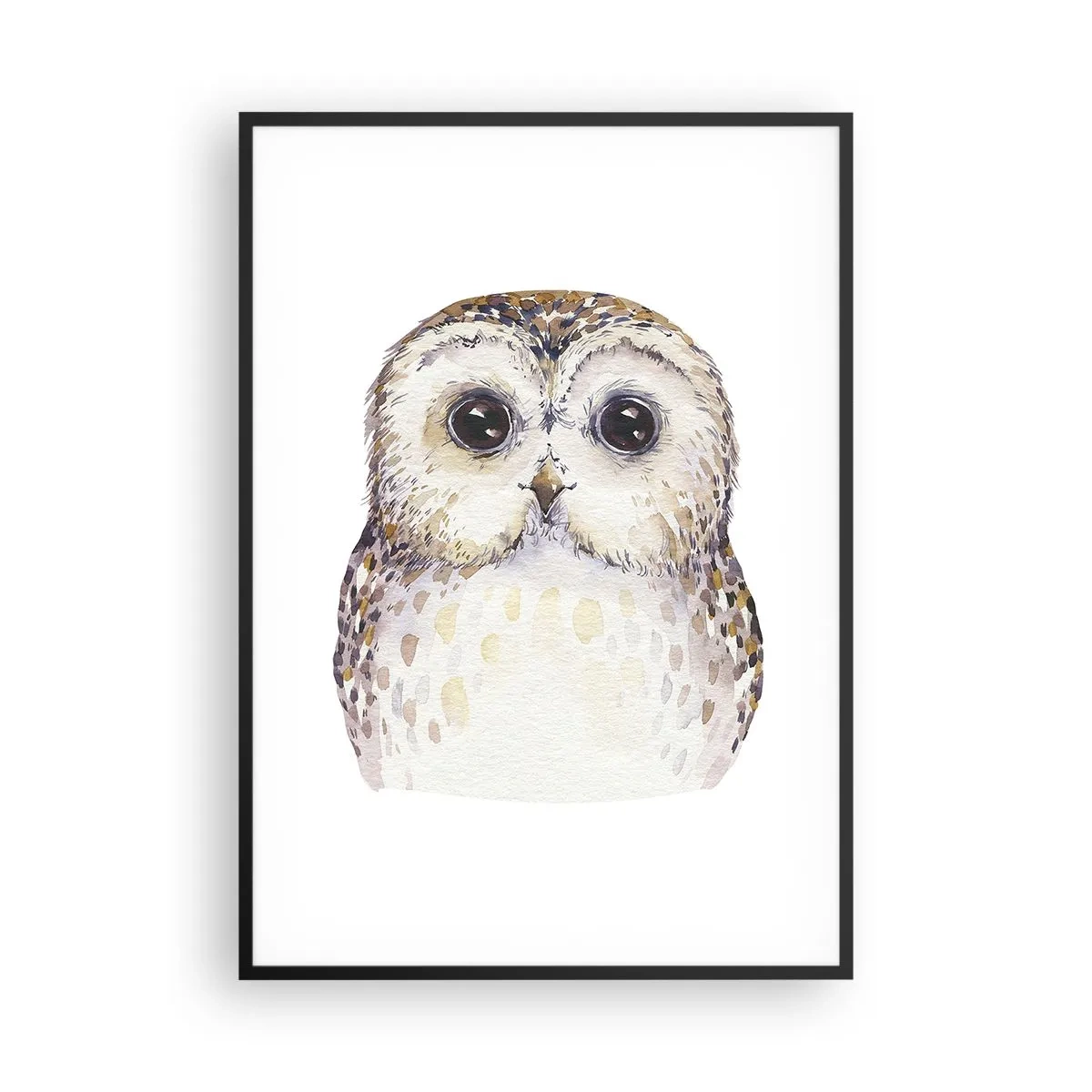 Poster în ramă neagră - Uită-te în ochii mei - 70x100 cm