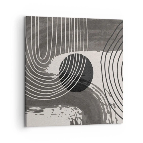 Tablou pe pânză - Ovalul câștigă - 50x50 cm