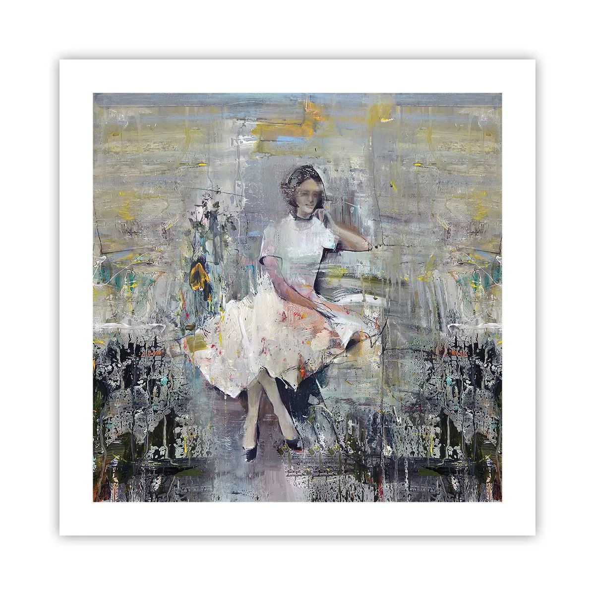 Poster - Clasică și modernă - 50x50 cm