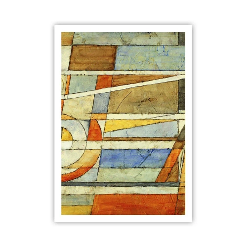 Poster - Cubismul în construcție - 70x100 cm