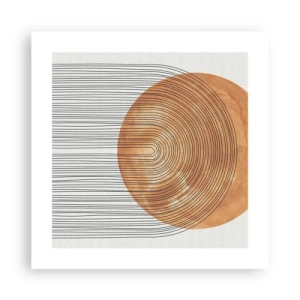 Poster - Compoziția solară - 40x40 cm