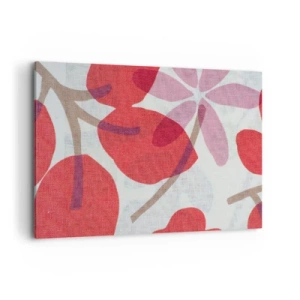 Tablou pe pânză - Aranjament floral în roz - 100x70 cm