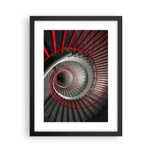 Poster în ramă neagră - Jocuri arhitecturale - 30x40 cm