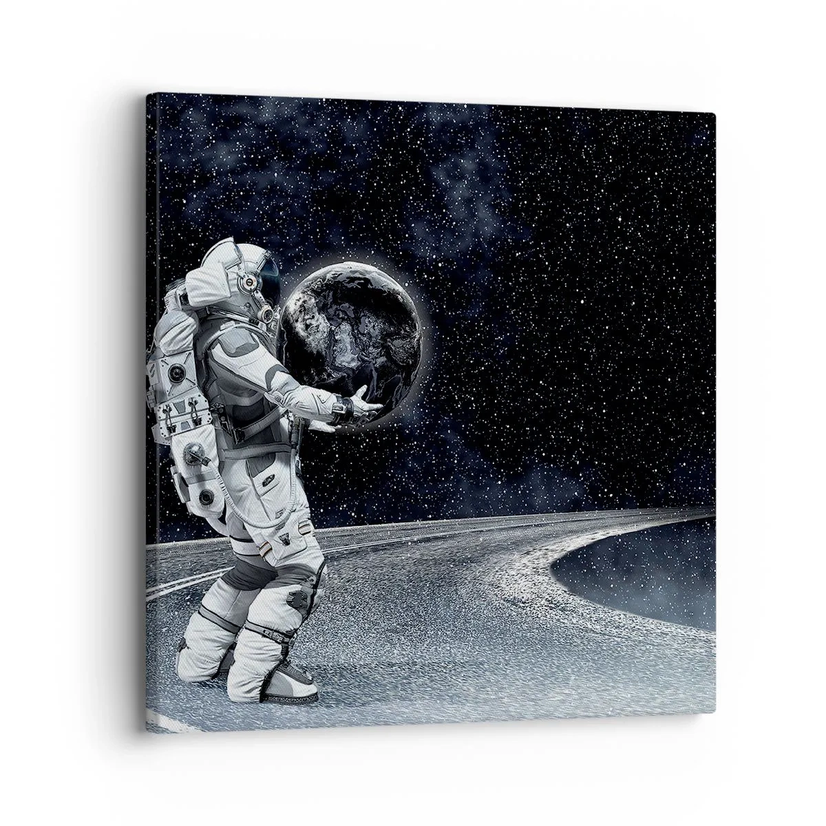 Tablou pe pânză - Pe Calea Lactee - 30x30 cm