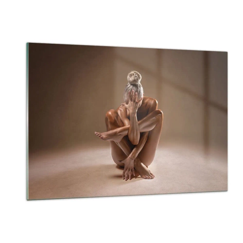 Tablou pe sticlă - Unitatea trupului și a spiritului - 120x80 cm