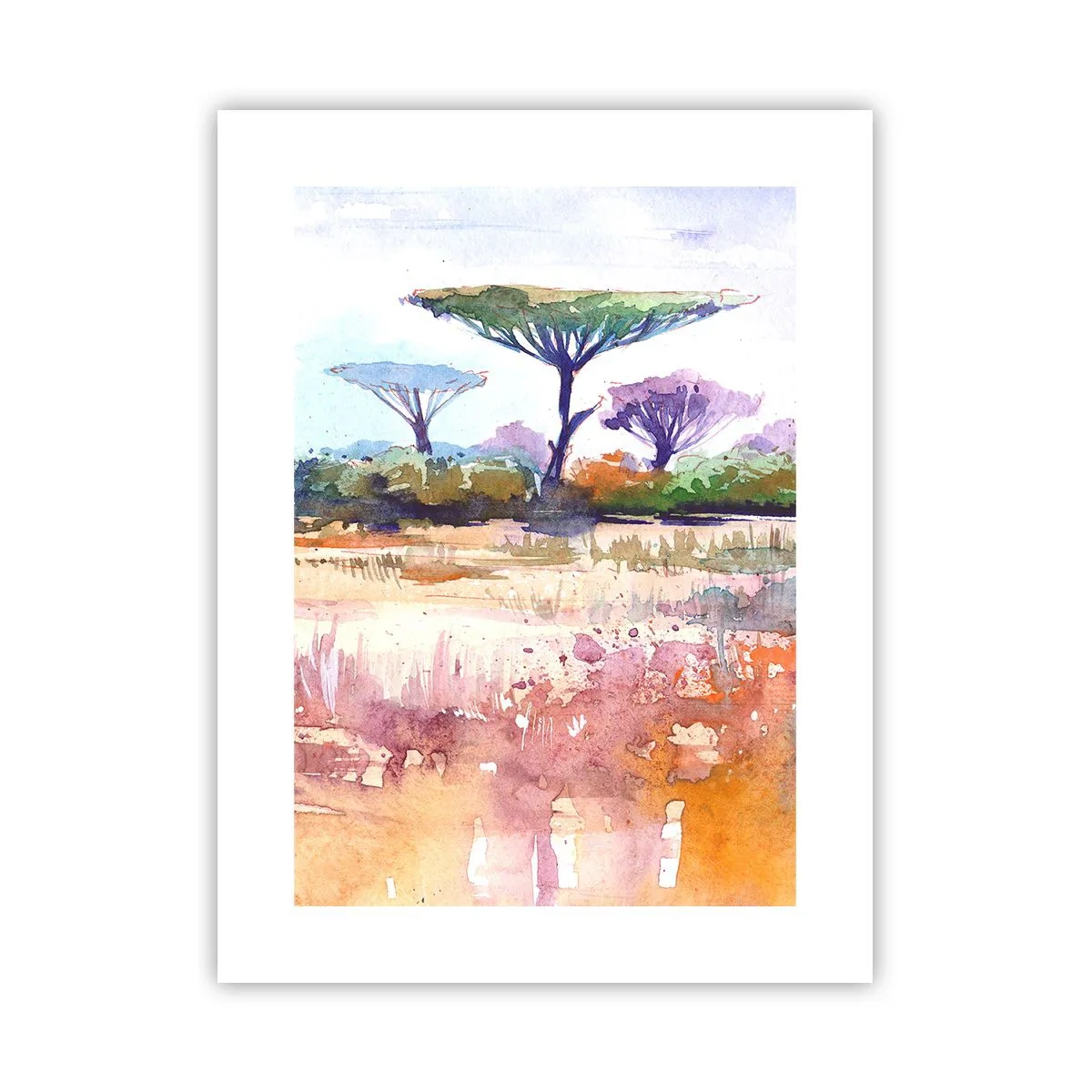 Poster - Culorile savanei - 30x40 cm