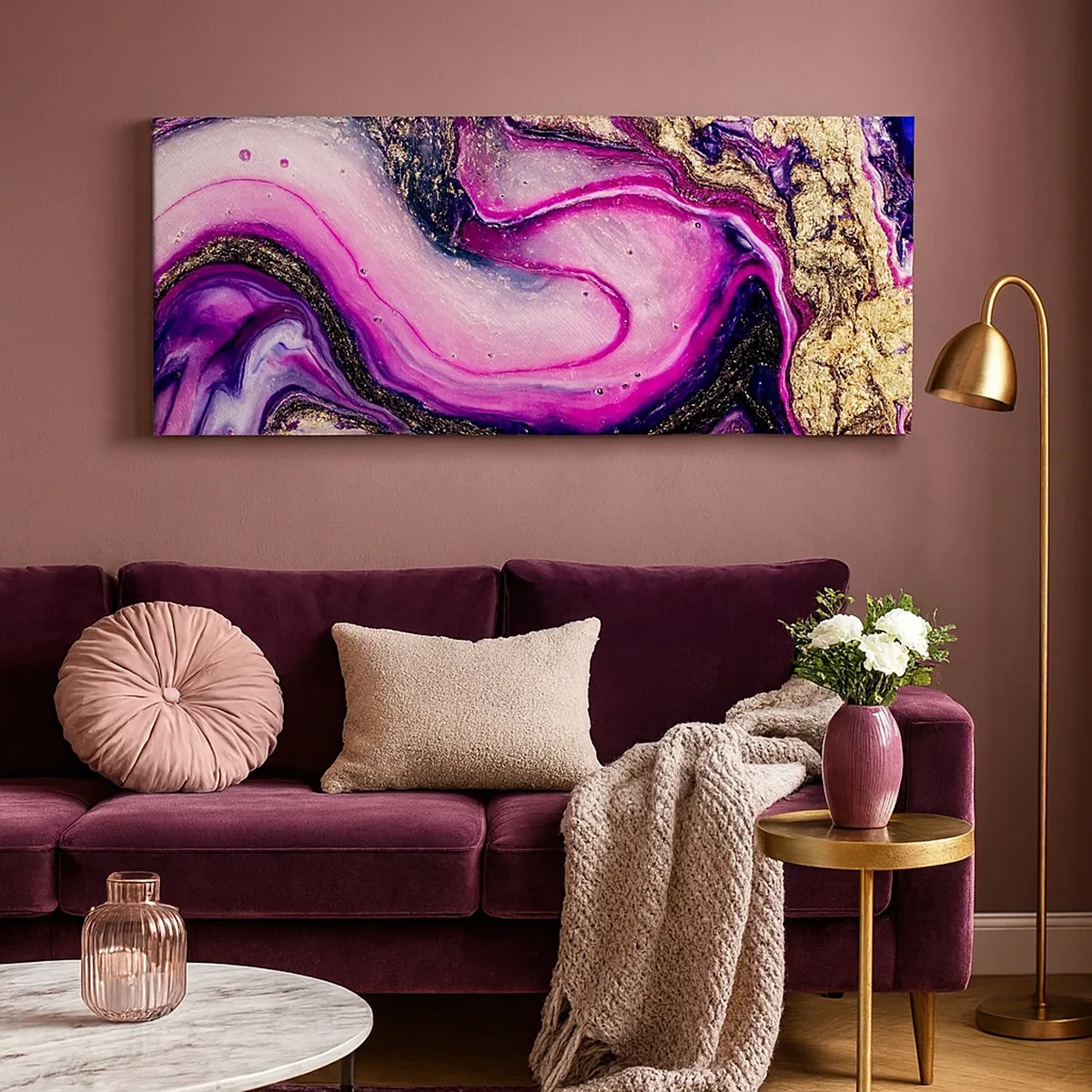 Tablou pe pânză - Un moment în culise - 30x30 cm