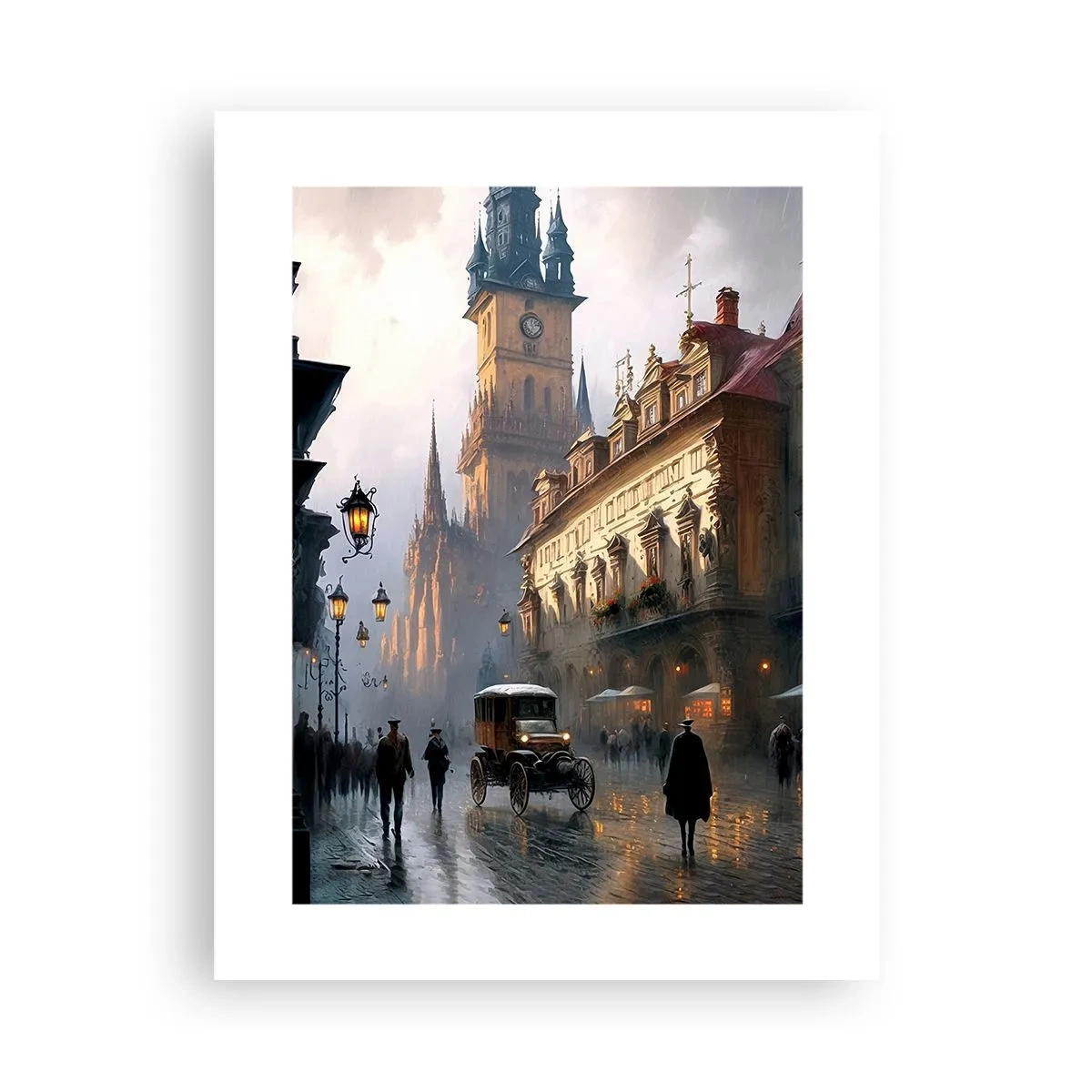Poster - Magia unei seri la Praga - 30x40 cm