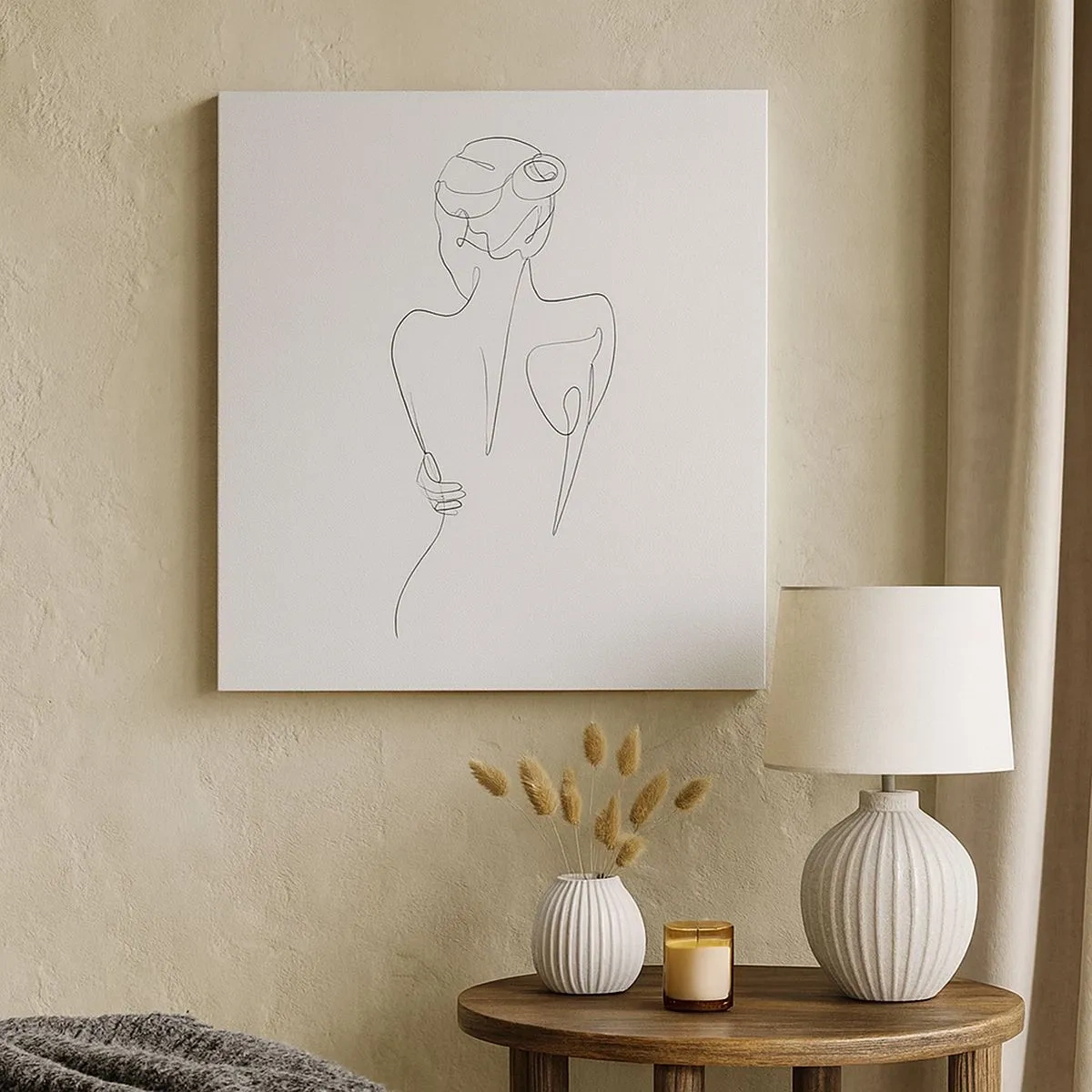 Tablou pe pânză - Muzica corpului - 30x30 cm