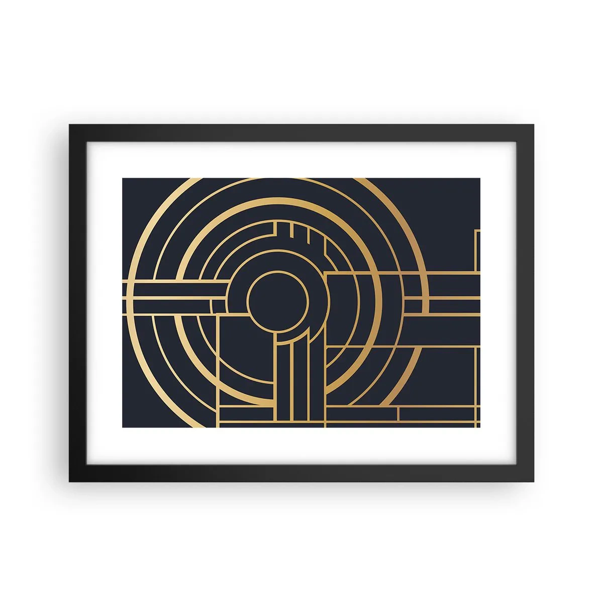 Poster în ramă neagră - Întoarcerea lucrurilor - 40x30 cm