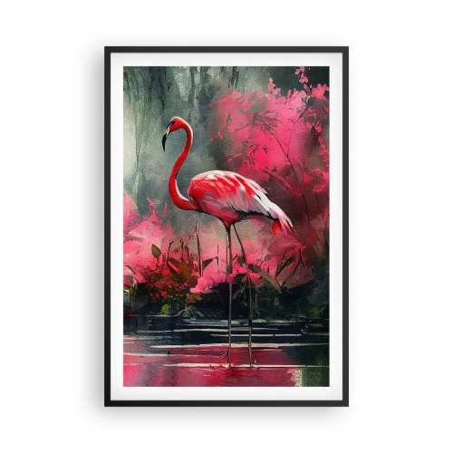 Poster în ramă neagră - O lecție de farmec natural - 61x91 cm