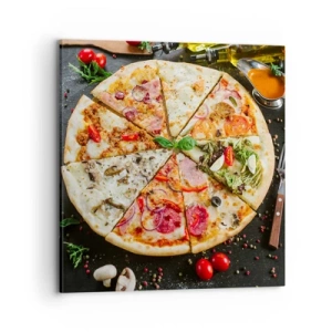 Tablou pe pânză - Un evantai de arome - 70x70 cm