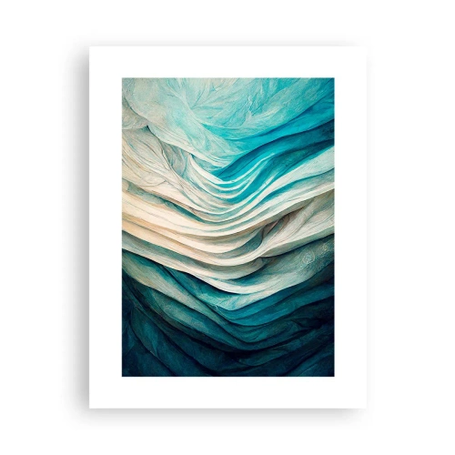 Poster - Insațiabilitate albastră - 30x40 cm