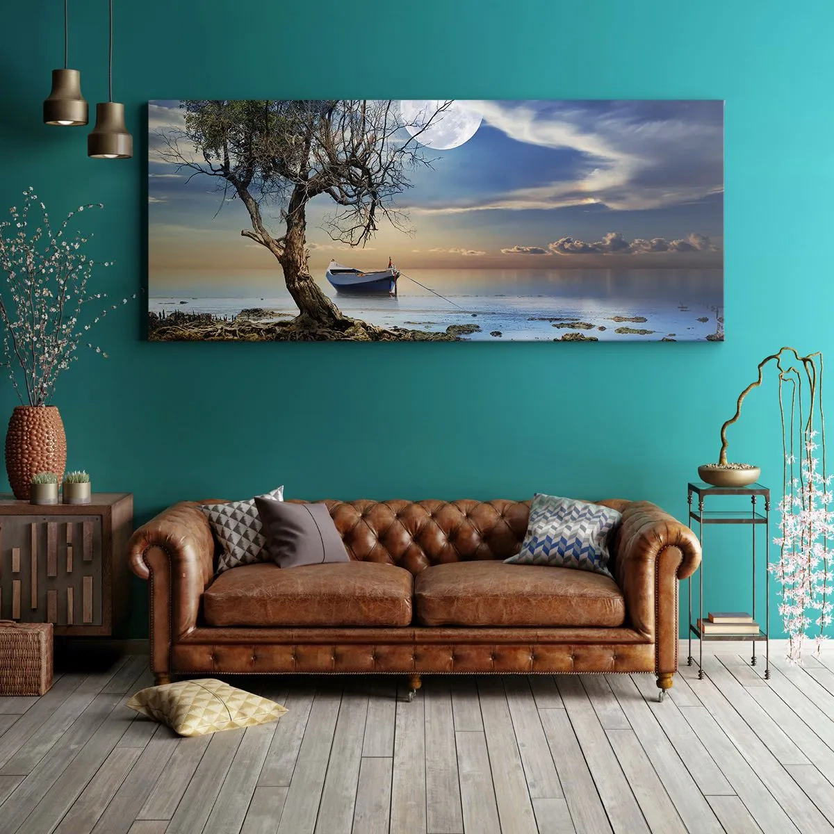 Tablou pe pânză - Este acesta sfârșitul sau începutul? - 100x40 cm