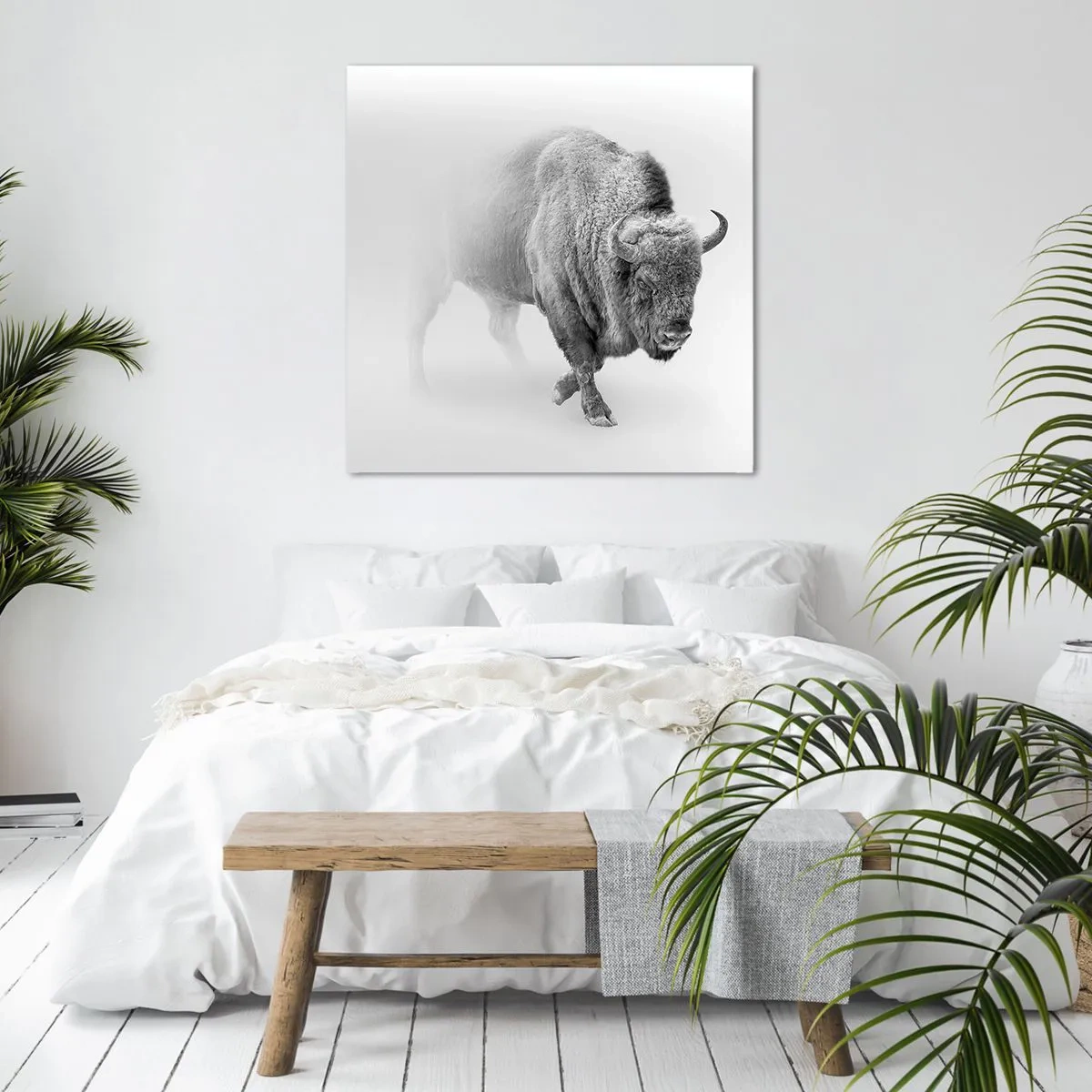 Tablou pe pânză - Regele preriilor - 50x50 cm