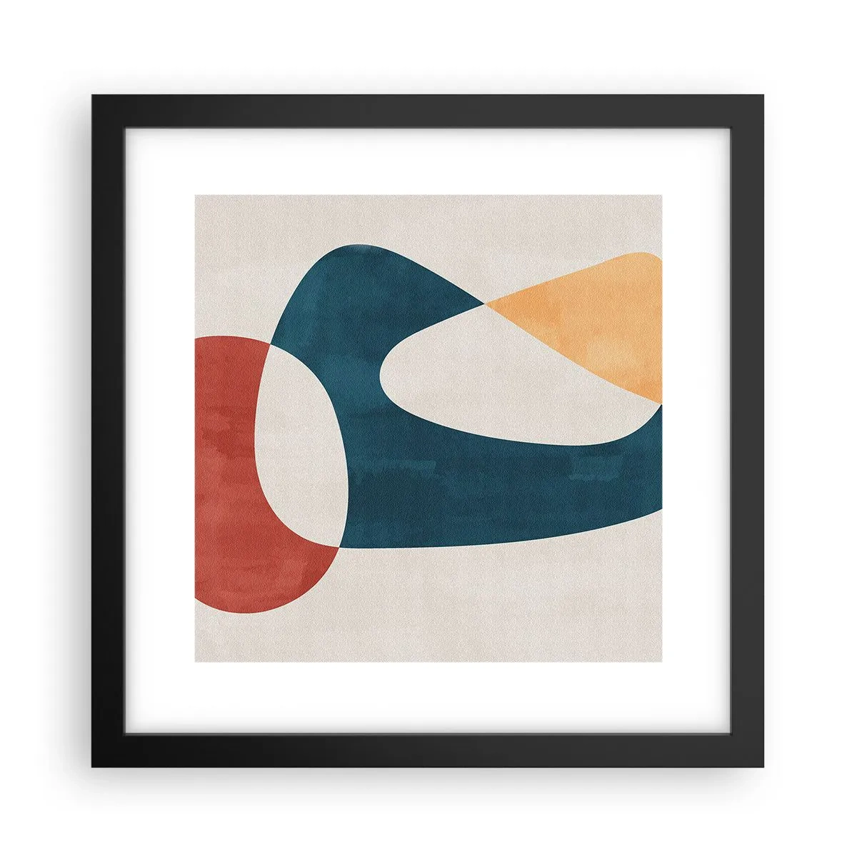 Poster în ramă neagră - Influențe și metamorfoze - 30x30 cm