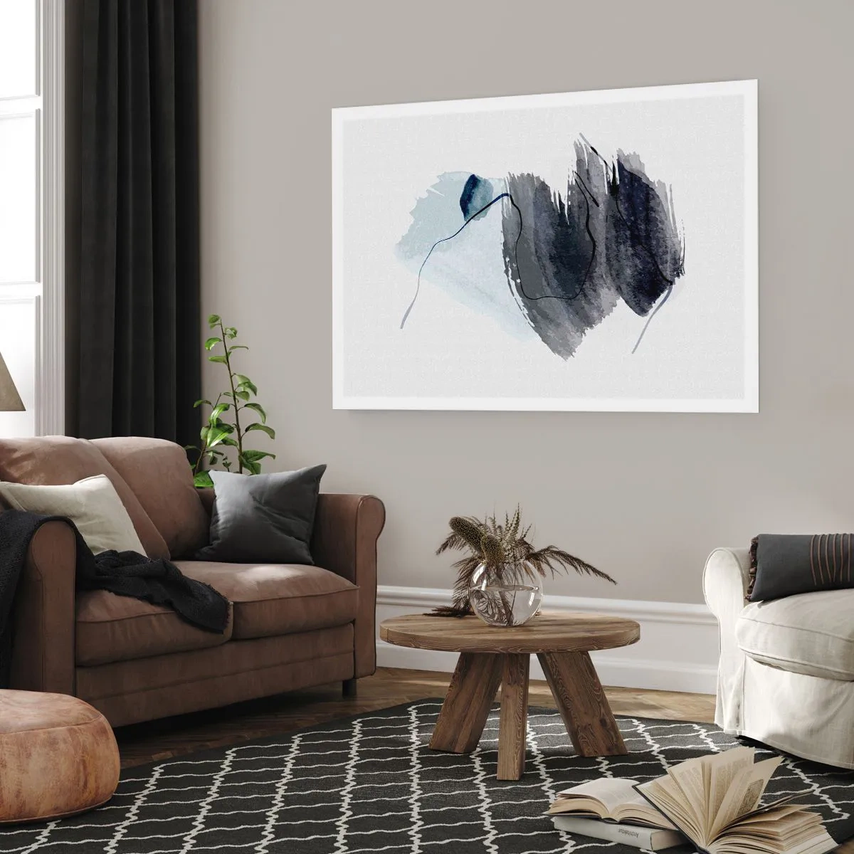 Poster - Intensitate și mișcare - 40x30 cm