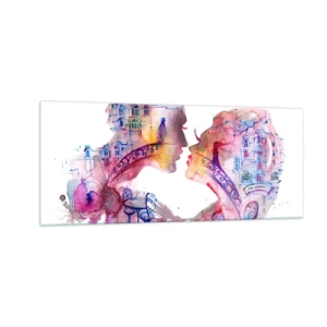 Tablou pe sticlă - Podul secret al suspinelor - 100x40 cm