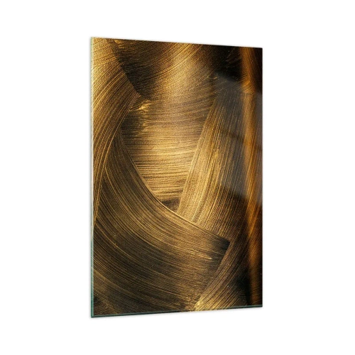 Tablou pe sticlă - Într-un labirint de aur - 80x120 cm
