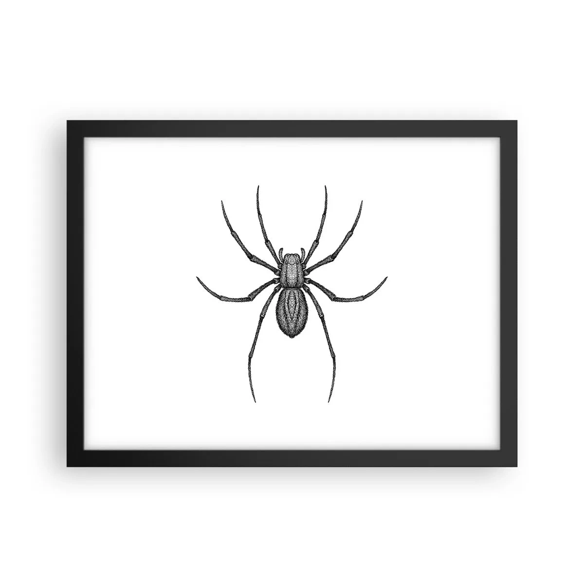 Poster în ramă neagră - Precizie tulburătoare - 40x30 cm