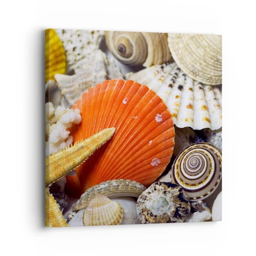 Tablou pe pânză - Comorile oceanului - 30x30 cm