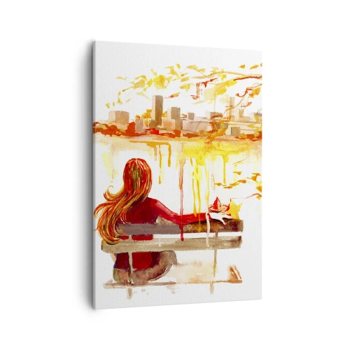 Tablou pe pânză - Un moment de reflecție - 50x70 cm