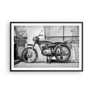Poster în ramă neagră - Clasicul înainte de toate - 91x61 cm