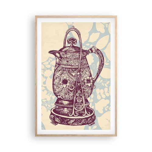 Poster în ramă de stejar deschis - Frumusețea vieții de zi cu zi - 61x91 cm