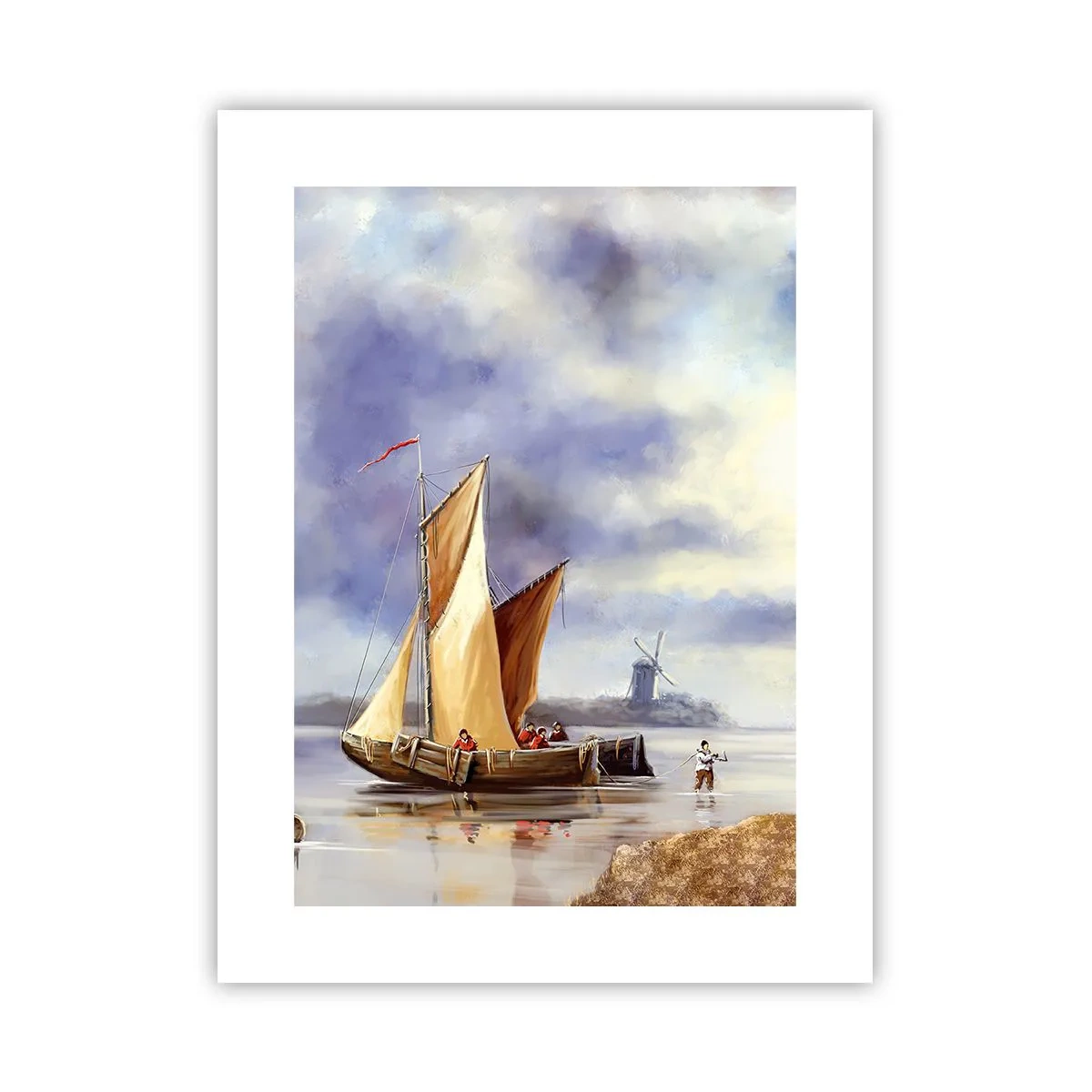 Poster - Întoarcerea marinarilor - 30x40 cm