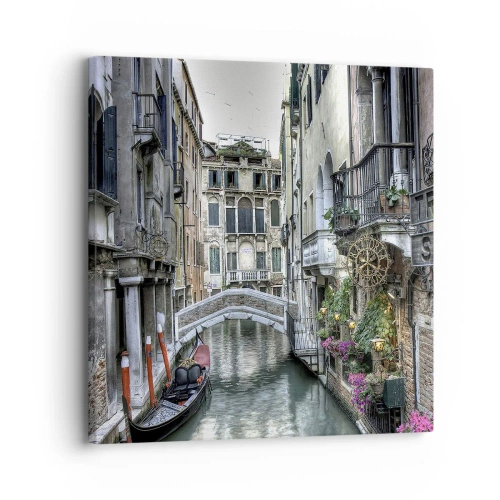 Tablou pe pânză - Timp de secole în reverie tăcută - 30x30 cm