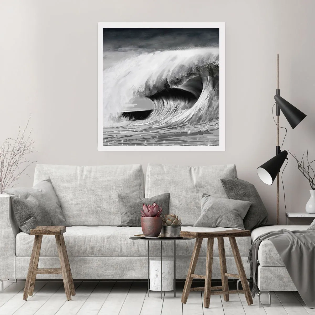 Poster - Mânia oceanului - 30x30 cm