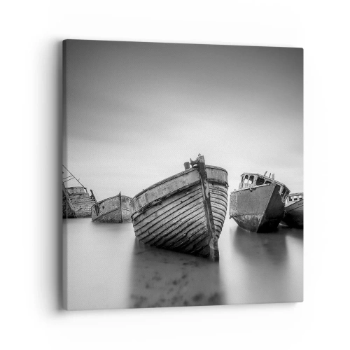 Tablou pe pânză - Acum sunt doar amintiri... - 40x40 cm