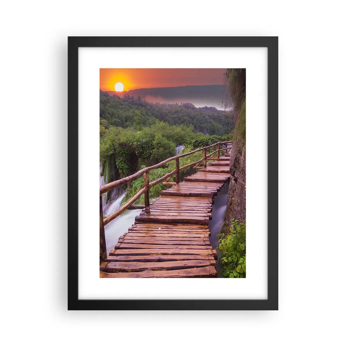 Poster în ramă neagră - Frumusețe de necrezut - 30x40 cm