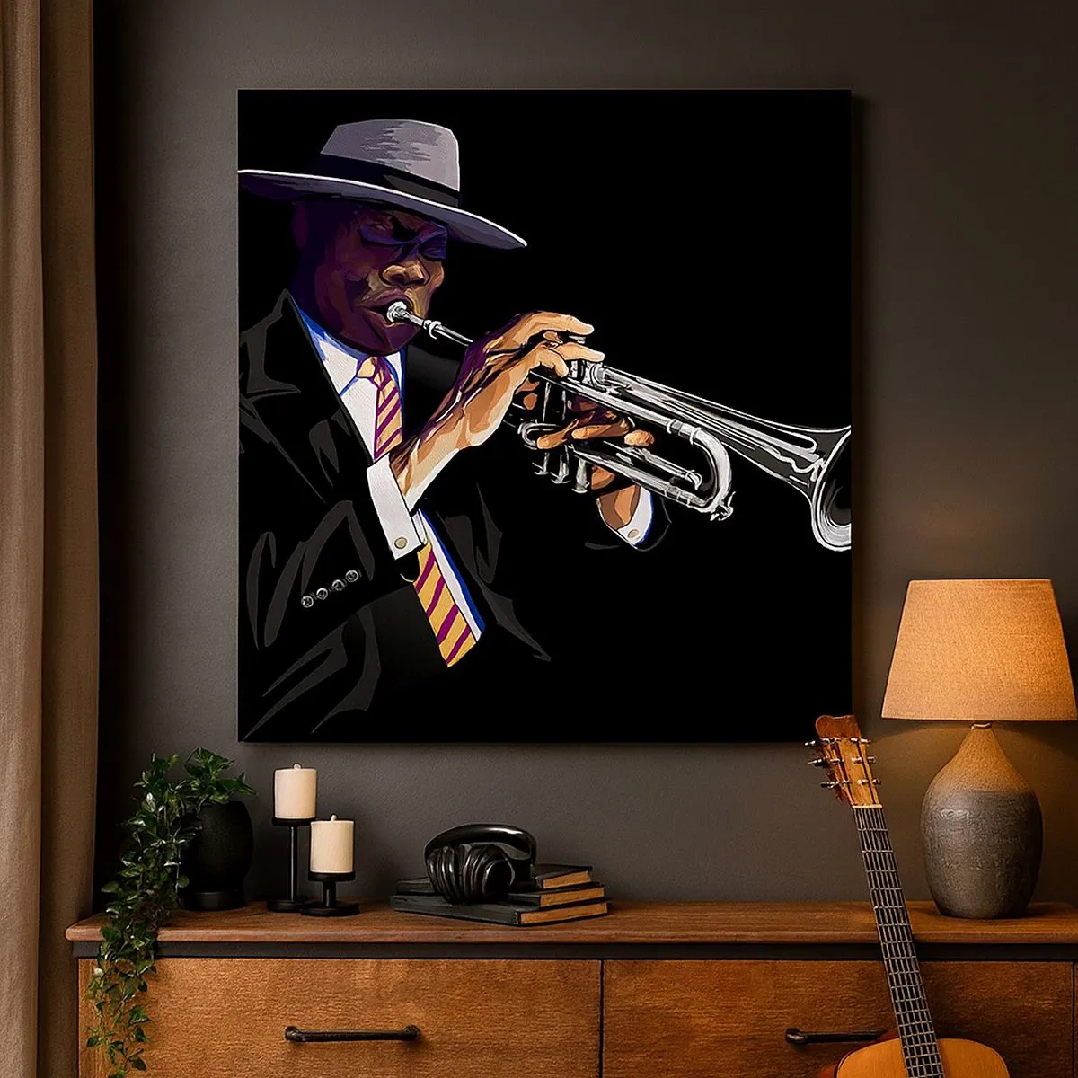 Tablou pe pânză - Farmecul unei școli vechi - 30x30 cm