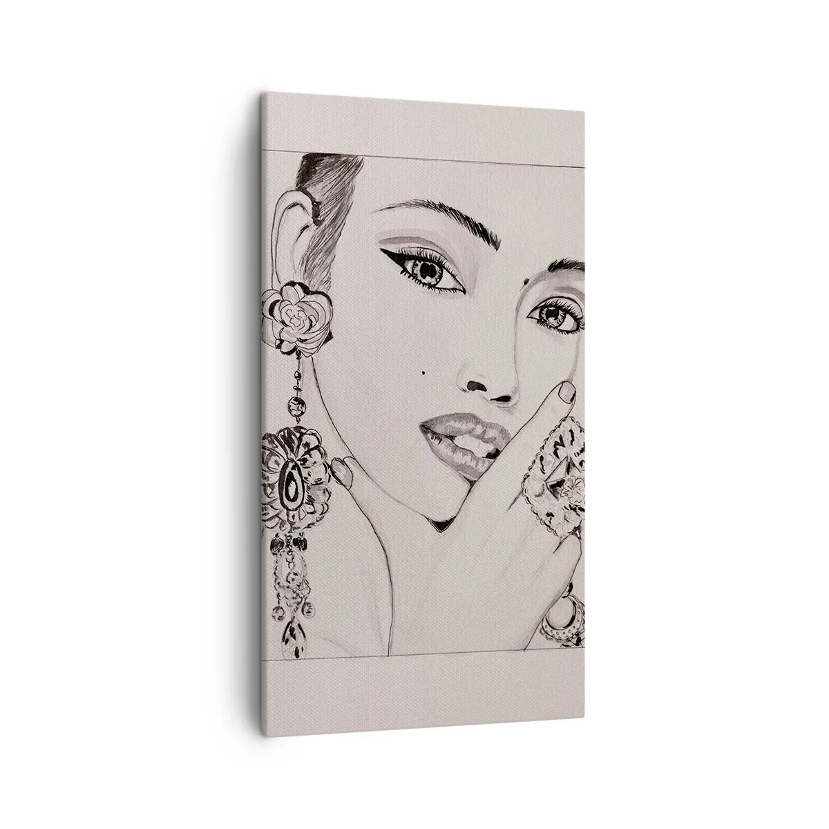 Tablou pe pânză - Cea mai frumoasă bijuterie - 45x80 cm