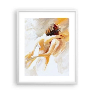 Poster în ramă albă - În cerul proximității - 40x50 cm