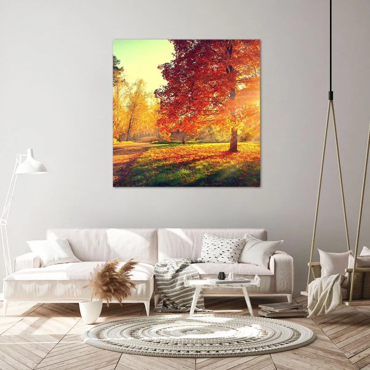 Tablou pe pânză - Roșcatul este frumos - 40x40 cm