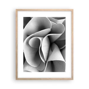 Poster în ramă de stejar deschis - Se întâmplă în spațiu - 40x50 cm