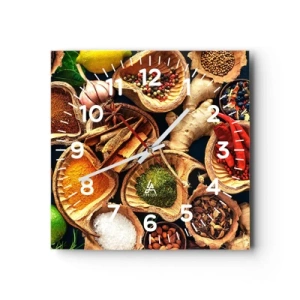 Ceas de perete - Ceas pe sticlă - Ia ce vrei - 40x40 cm