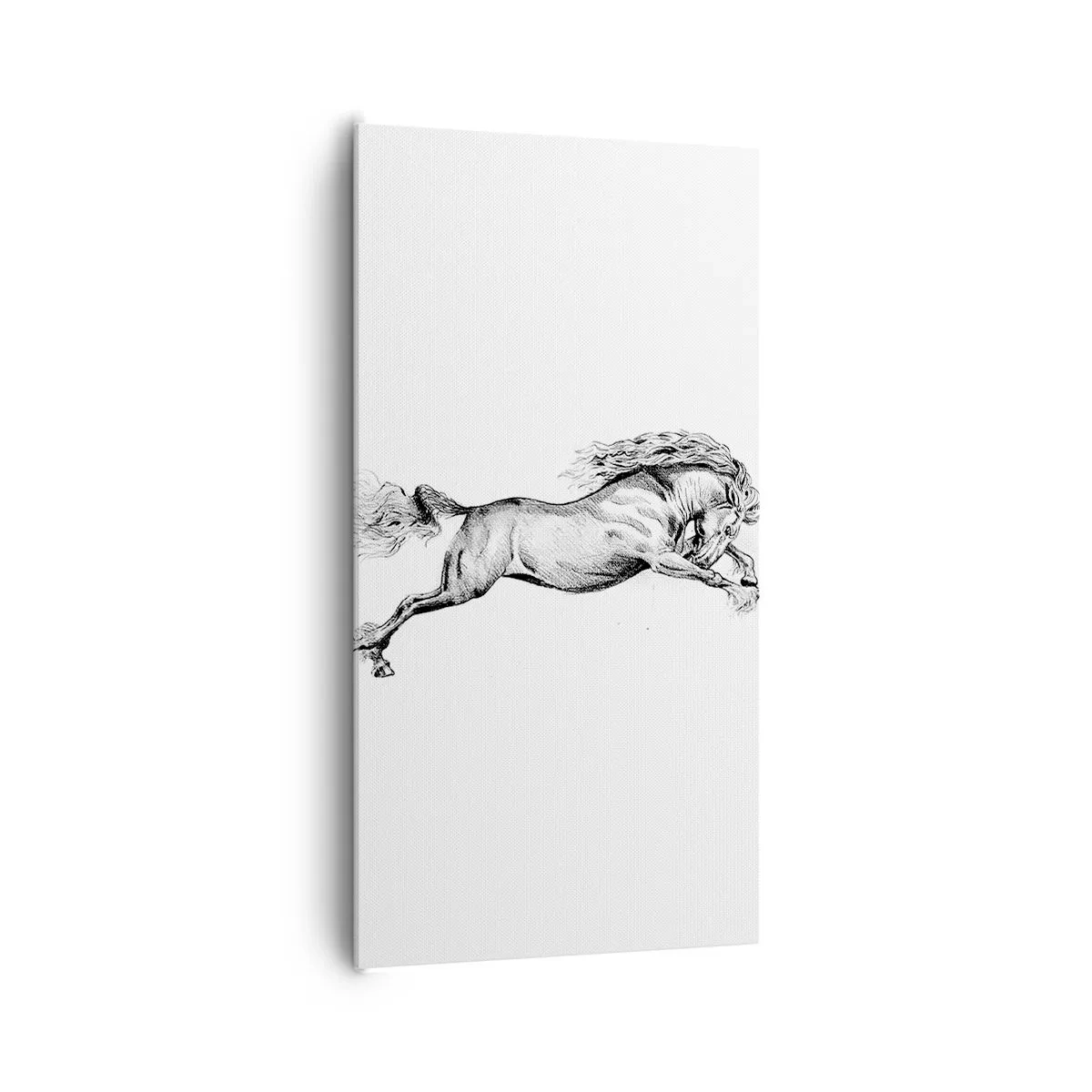 Tablou pe pânză - Oprit din galop - 65x120 cm