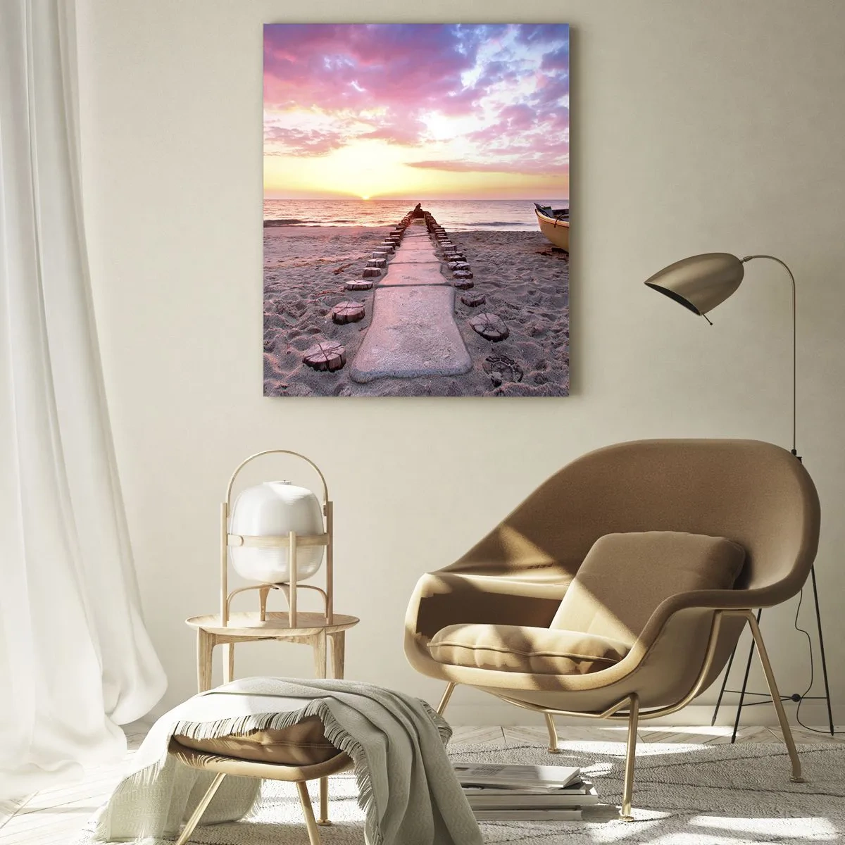 Tablou pe sticlă - Un moment de experiență profundă - 50x70 cm