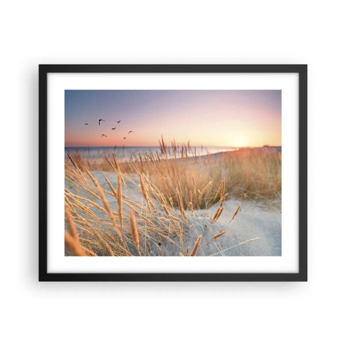 Poster în ramă neagră - Cântec de leagăn baltic - 50x40 cm