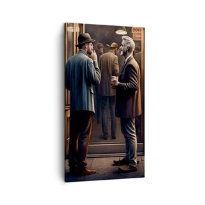 Tablou pe pânză - Cel mai bun moment al zilei - 45x80 cm