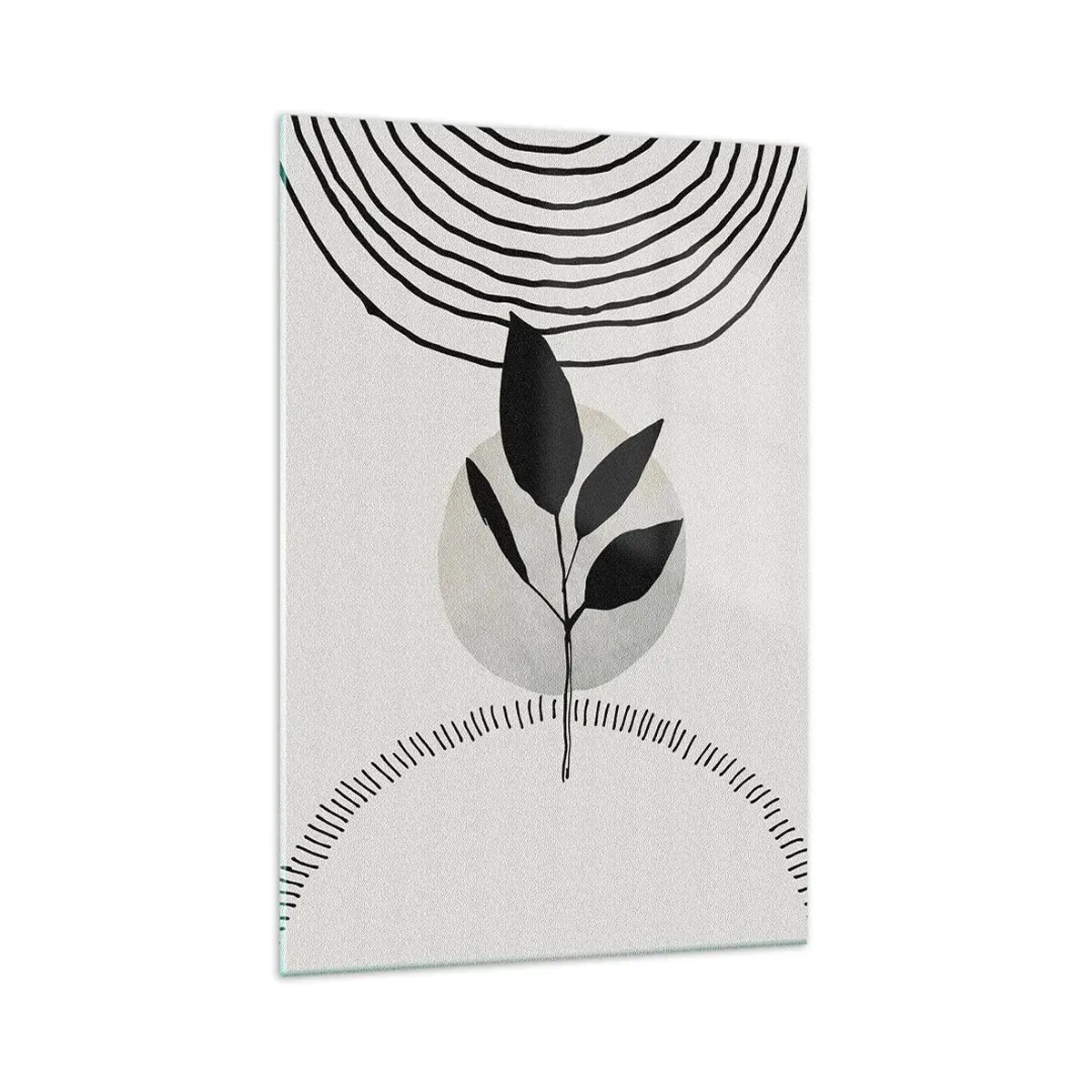 Tablou pe sticlă - Compoziție: ritualurile naturii - 70x100 cm