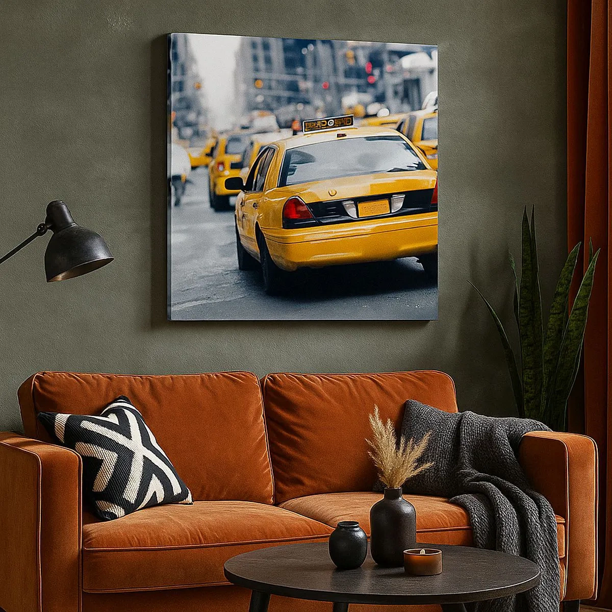 Tablou pe pânză - Doar în acest oraș - 30x30 cm