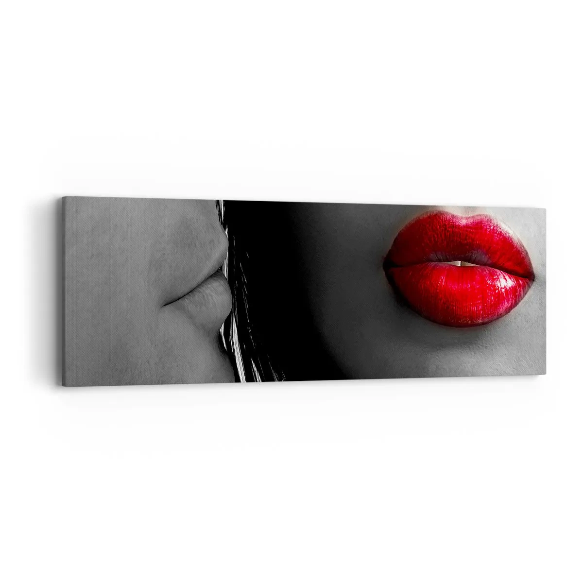 Tablou pe pânză - Față în față  - 90x30 cm